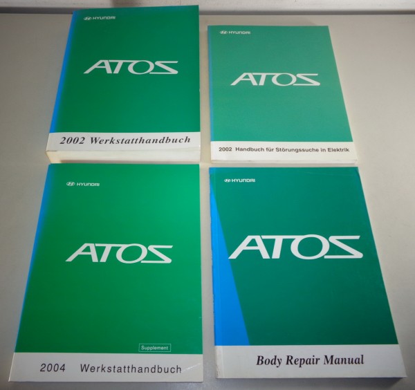 Werkstatthandbuch inklusive 3 Nachträge Hyundai Atos Minivan Baujahr 1997 - 2000