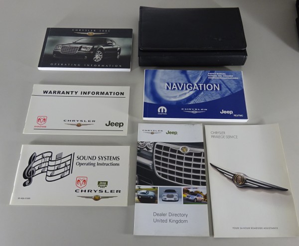Owner's Manual / Handbook + Wallet Chrysler 300 C printed 2006