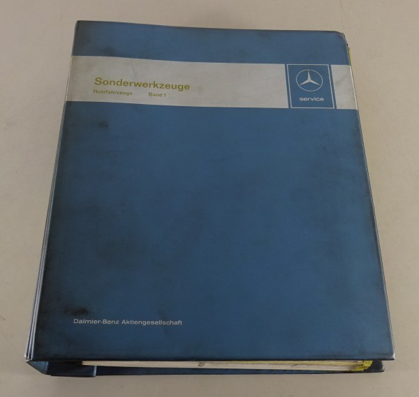 Werkstatthandbuch Sonderwerkzeuge für Mercedes-Benz Nutzfahrzeuge Stand 1979