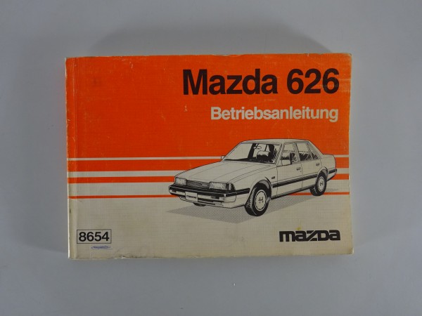 Betriebsanleitung / Handbuch Mazda 626 Typ GC von 1985