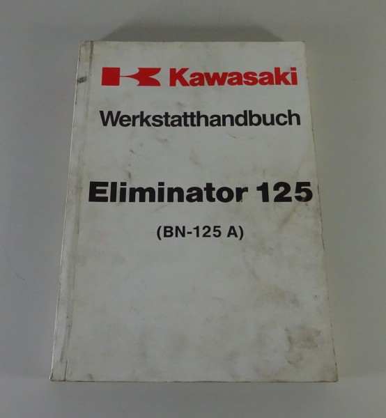 Werkstatthandbuch / Reparaturanleitung Kawasaki Eliminator 125 Stand 1997