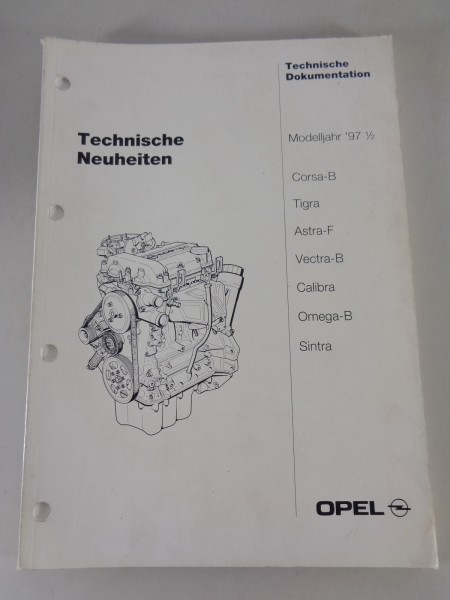 Technische Neuheiten und Änderungen Opel Fahrzeuge Modelljahr 1997 1/2