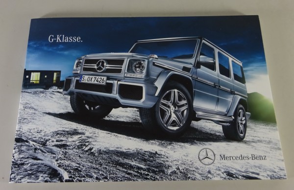 Prospekt / Broschüre Mercedes-Benz G-Klasse W463 + Cabrio Stand 04/2012
