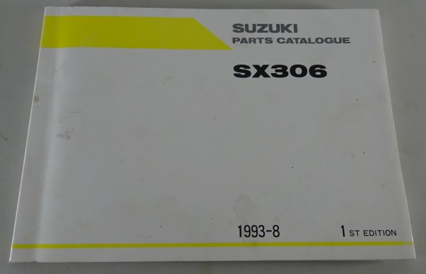 Teilekatalog / Parts Catalogue Suzuki Cappuccino Typ SX306 Stand 08/1993