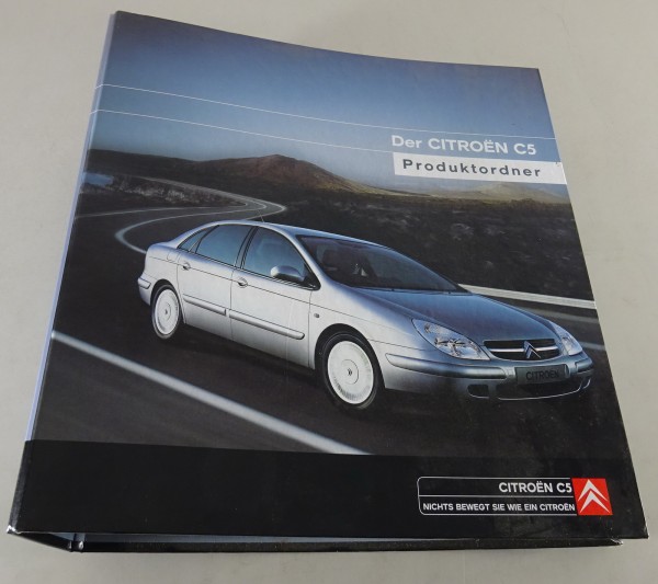 Produktordner / Verkäuferhandbuch Citroën C5 Stand 03/2001