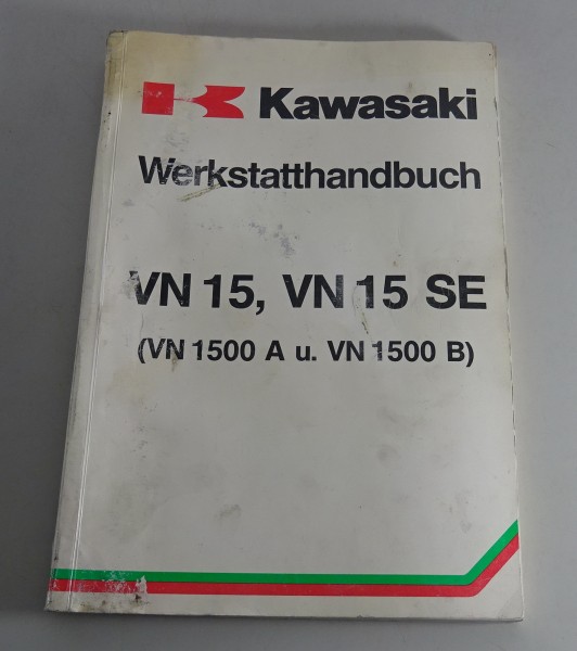 Werkstatthandbuch / Reparaturhandbuch Kawasaki VN 15 / VN 15 SE von 1987