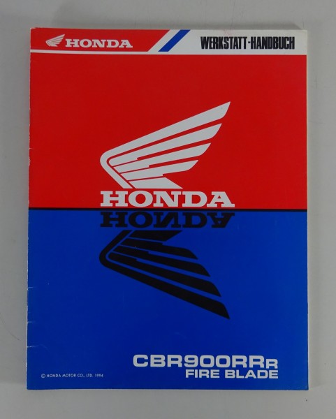 Werkstatthandbuch Ergänzung Honda CBR 900 RR Fireblade SC28 1994