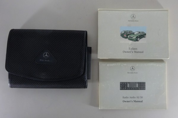 Owner's Manual + wallet Mercedes Benz E-Class W210 E 200 240 280 320.. from 2000