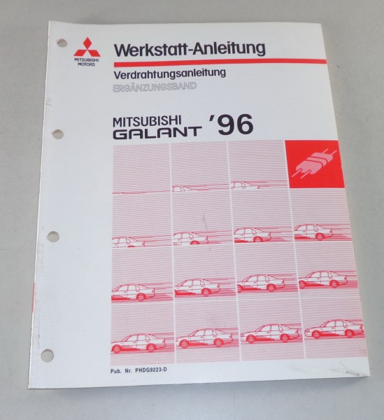 Werkstatthandbuch Mitsubishi Galant EAo Nachtrag Elektrik Schaltpläne ab 1996