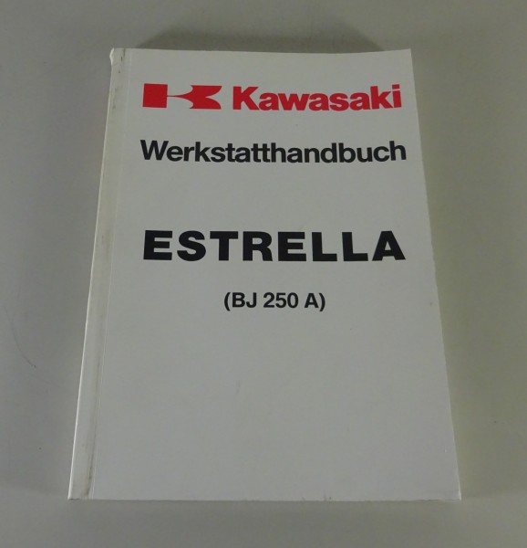 Werkstatthandbuch / Reparaturanleitung Kawasaki Estrella (BJ 250 A)