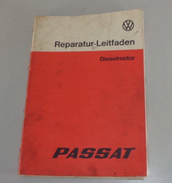 Werkstatthandbuch / Reparaturleitfaden VW Passat Dieselmotor Typ 32A von 08/1978
