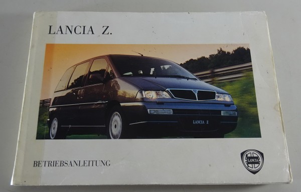 Betriebsanleitung / Handbuch Lancia Z / Zeta Stand 02/1995