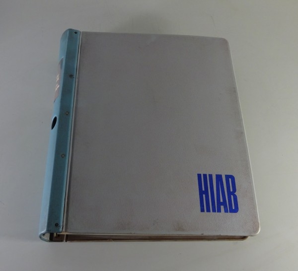 Teilekatalog / Ersatzteilliste / Parts List Hiab Ladekräne Typ 172 - 245I '1969