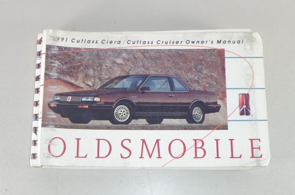 Owner's Manual / Betriebsanleitung Oldsmobile Cutlass Ciera / Cruiser Stand 1991