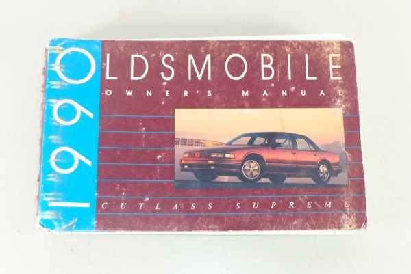 Owner's Manual / Betriebsanleitung Oldsmobile Cutlass Supreme von 1989