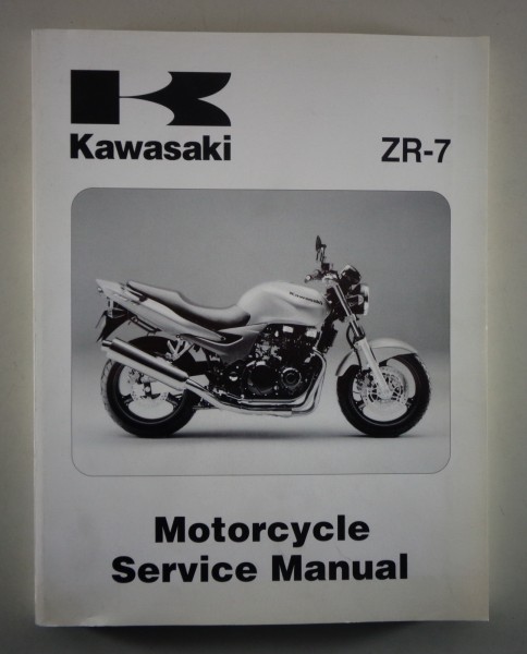 Workshop Manual Kawasaki ZR-7 from 01/2000