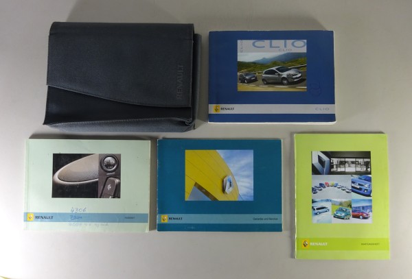 Bordmappe + Betriebsanleitung / Handbuch Renault Clio III Stand 05/2006