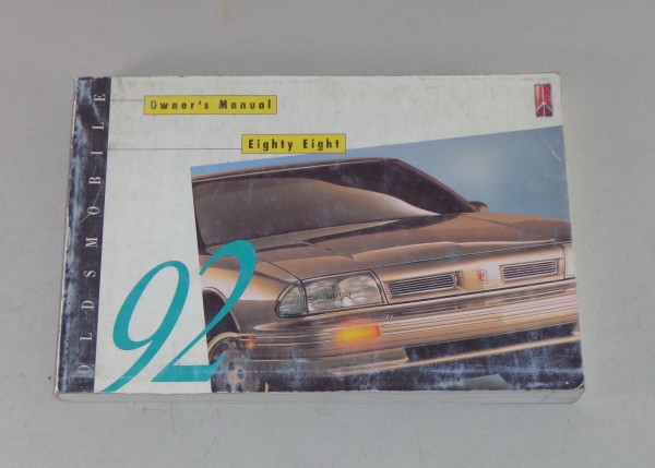 Owner's Manual / Betriebsanleitung Oldsmobile Eighty Eight 88 Stand 1992