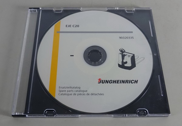 Teilekatalog CD Jungheinrich Elektro-Deichselhubwagen EJE C20 Stand 10/2007