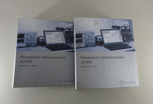 Werkstatthandbuch Pneumatische Funktionsschemen Mercedes Actros von 09/10