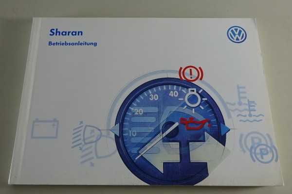 Betriebsanleitung / Handbuch VW Sharan I mit Syncro & VR6 Modellen Stand 05/1997