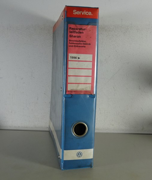 Werkstatthandbuch Elektrik Schaltpläne VW Sharan I ab Baujahr 1996 Stand 06/1995