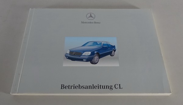 Betriebsanleitung / Handbuch Mercedes-Benz C140 CL 420 500 600 Coupé '08/1997