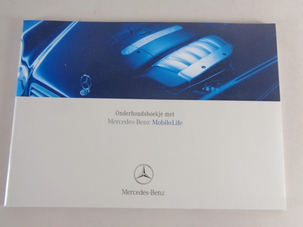 Scheckheft Mercedes Benz SLK, CLK, SL, CL, etc. von 10/2003 Niederländisch