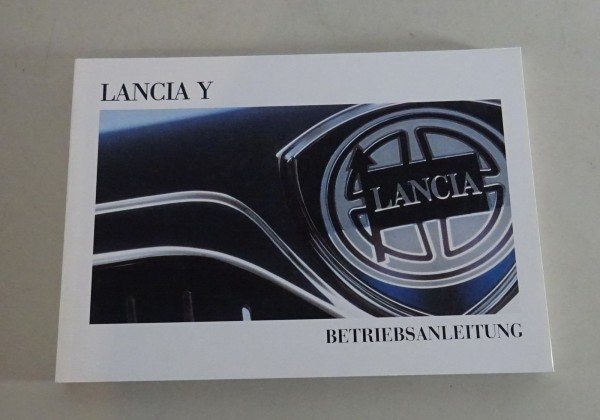Betriebsanleiung / Handbuch Lancia Y Stand 03/1998