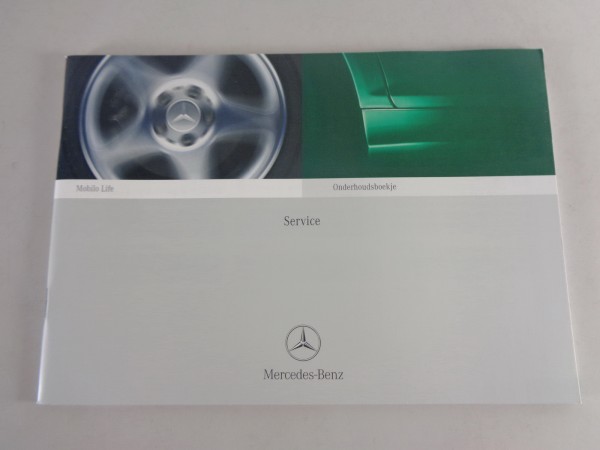 Scheckheft Mercedes Benz CLK Typ 209 auf Niederländisch von 06/2002