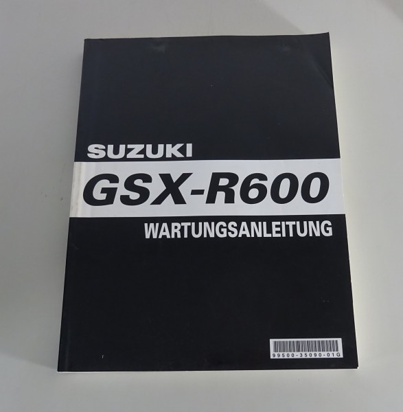 Werkstatthandbuch / Wartungsanleitung Suzuki GSX-R 600 K4 Stand 12/2003