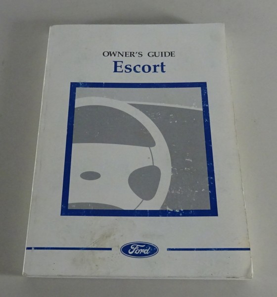 Owner´s Manual / Handbook Ford Escort Stand 1997