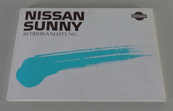 Betriebsanleitung / Handbuch Nissan Sunny B12 Stand 1989