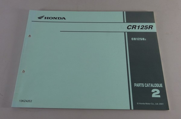Teilekatalog / Parts Catalogue Honda CR 125 R Stand 07/2001