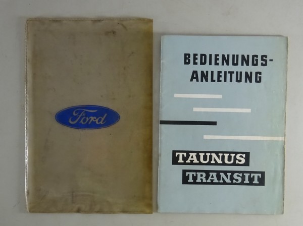 Betriebsanleitung / Handbuch Ford Taunus Transit TT / FK 800 / ...Stand 01/1963