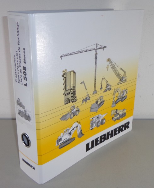 Teilekatalog Liebherr Radlader L 508 ST 1111 26953 Stand 03/2011