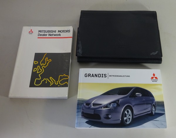 Bordmappe + Betriebsanleitung / Handbuch Mitsubishi Grandis Stand 2003