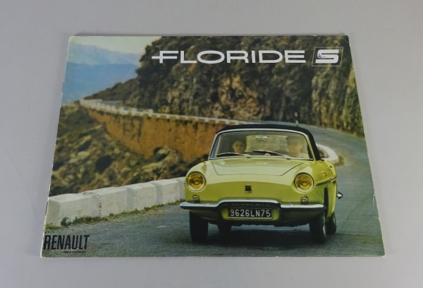 Prospekt / Broschüre Renault Floride S Stand 1963/64 | Französisch