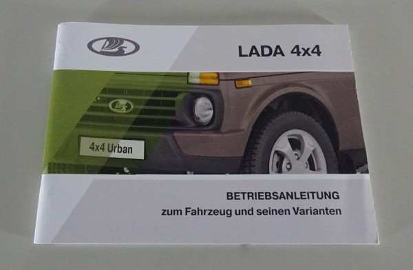 Betriebsanleitung / Handbuch Lada Niva 4x4 + 4x4 Urban 3- & 5türig Stand 2019