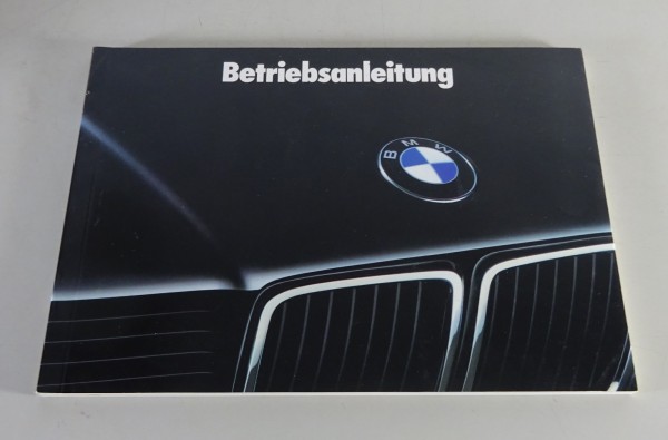 Betriebsanleitung / Handbuch BMW 7er E32 730 i / 735 i / iL + 750 i / iL v. 1989