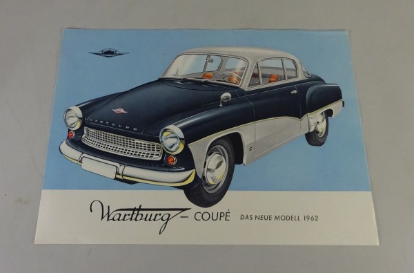 Prospektblatt / Broschüre Wartung 311/3 Coupé Stand 1962