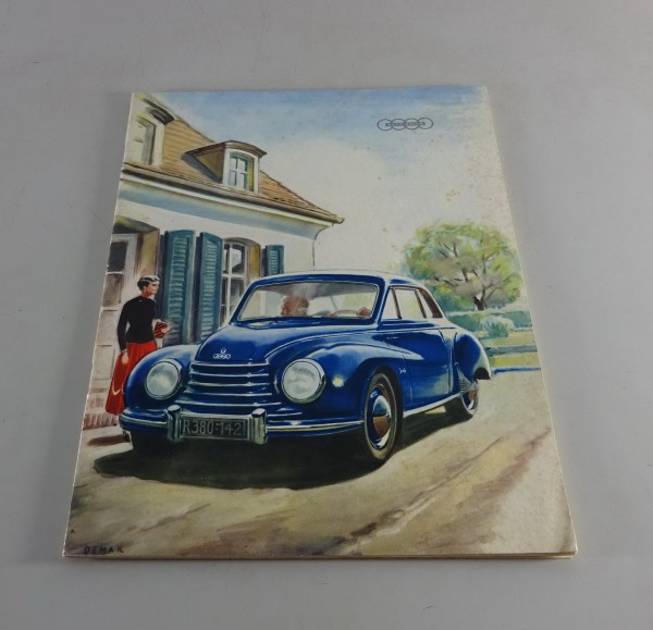 Prospekt / Broschüre DKW F91 Sonderklasse Stand 08/1953