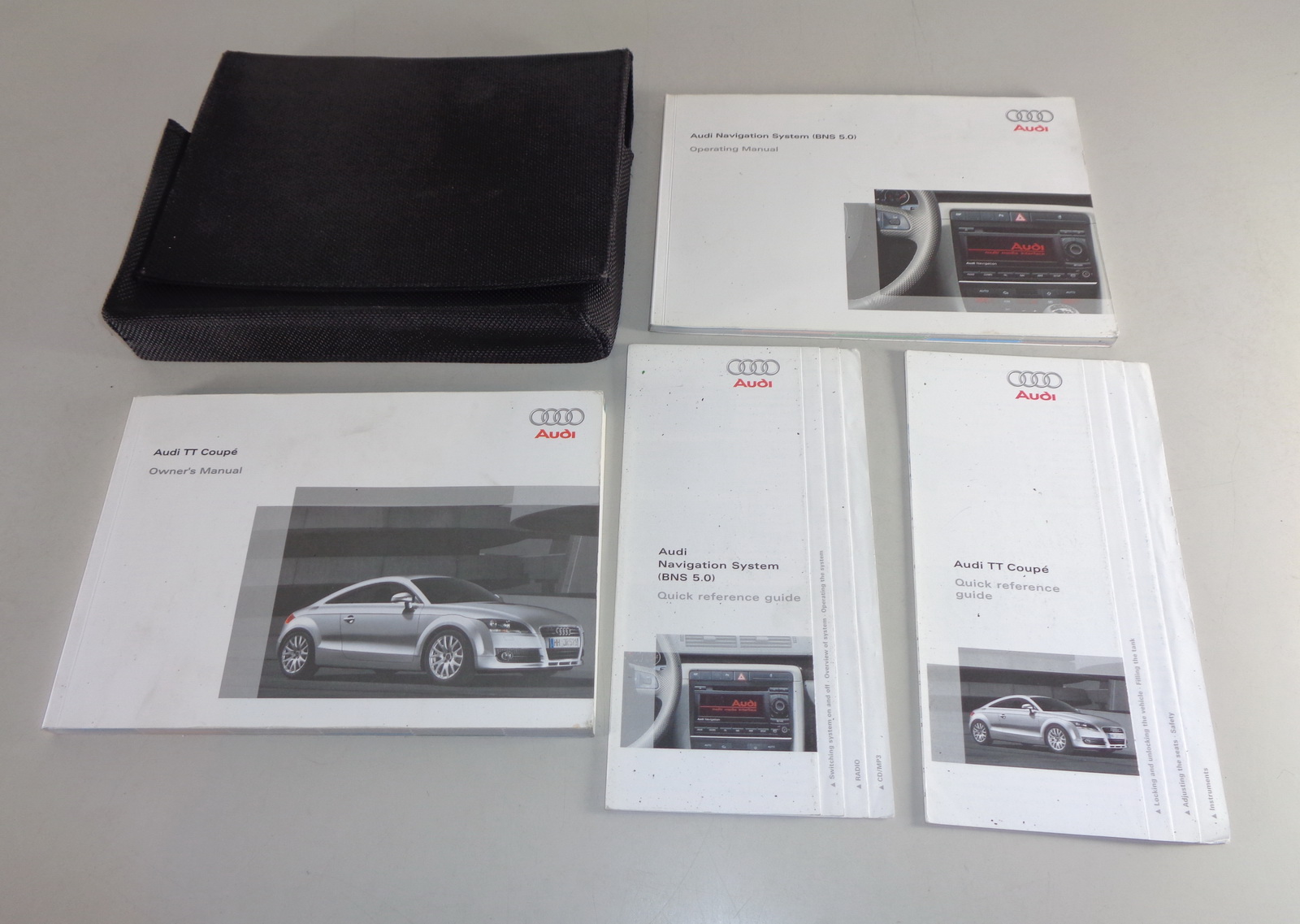 Owner's Manual + Wallet Audi TT Coupé / quattro 8J from 05/2006 | PK-Buch