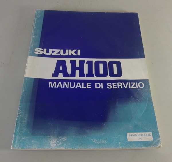 Werkstatthandbuch / Manuale DI Servizio Suzuki Roller AH 100 ADRESS von 12/1993