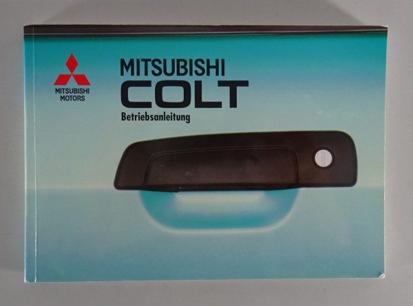 Betriebsanleitung / Handbuch Mitsubishi Colt Stand 1996