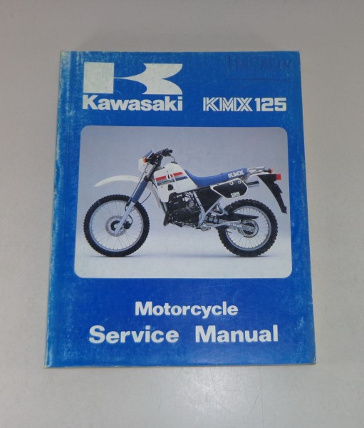 Werkstatthandbuch / Workshop Manual Kawasaki KMX 125 von 1986 - 1988