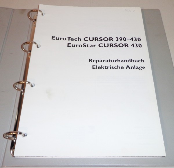 Werkstatthandbuch Reparaturanleitung Elektrische Anlage Iveco EuroTech / EuroStar Cursor 390 - 430 S