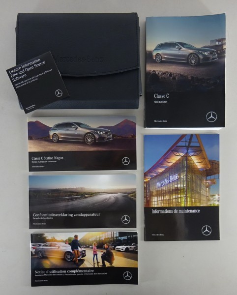 Dossier + manuel d'utilisation Mercedes C-Klasse T-Modell Typ S 205 de 11/2016