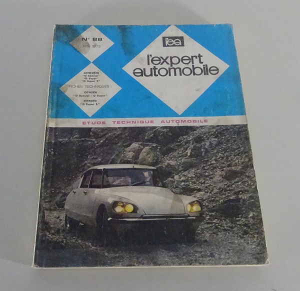 Manuel de réparation l'expert automobile Citroen D Édition 05/1973