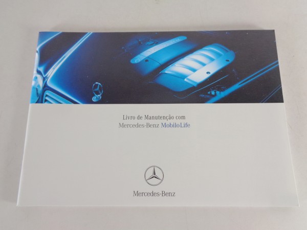 Scheckheft Mercedes Benz CL 500 / 600 C215 von 06/2004 auf Portugiesisch